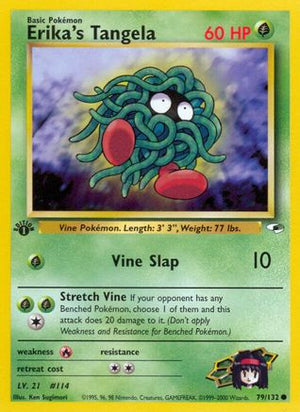 Erika's Tangela 79/132 - Gym Heroes Unlimited - Poke-Collect
