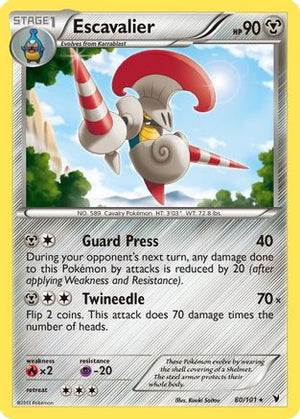 Escavalier 80/101 - Noble Victories Reverse Holofoil - Poke-Collect