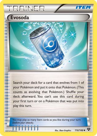 Evosoda 116/146 - XY Base Set - Poke-Collect
