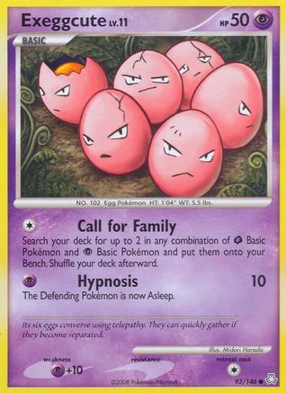 Exeggcute 93/146 - Legends Awakened Reverse Holofoil - Poke-Collect