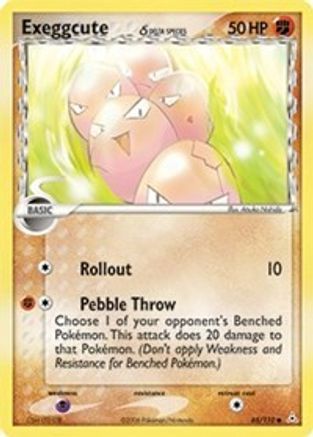 Exeggcute δ 65/110 - Holon Phantoms Reverse Holofoil - Poke-Collect