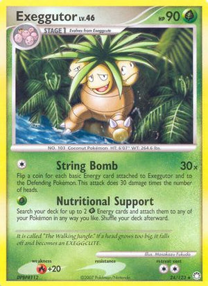 Exeggutor 24/123 - Mysterious Treasures Reverse Holofoil - Poke-Collect