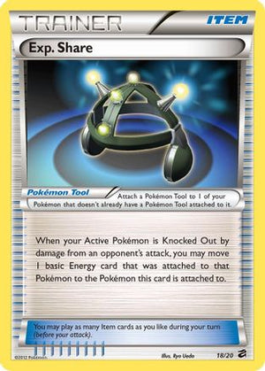 Exp. Share 18/20 - Dragon Vault Holofoil - Poke-Collect