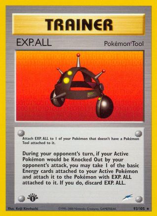 EXP.ALL 93/105 - Neo Destiny Unlimited - Poke-Collect