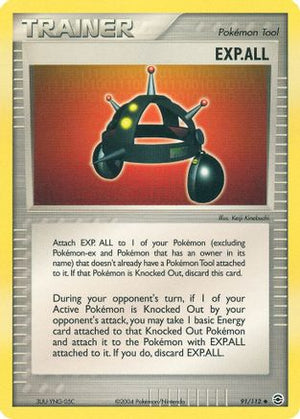 EXP.ALL 91/112 - FireRed & LeafGreen - Poke-Collect