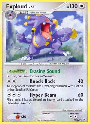Exploud 28/147 - Supreme Victors Reverse Holofoil - Poke-Collect