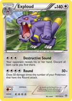 Exploud 107/135 - Plasma Storm Reverse Holofoil - Poke-Collect