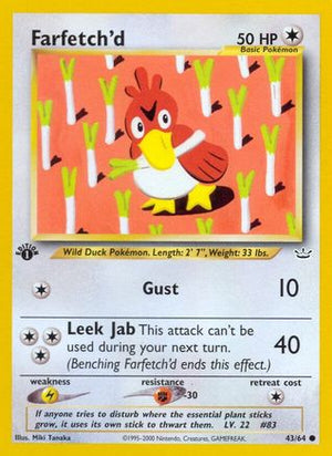 Farfetch'd 43/64 - Neo Revelation Unlimited - Poke-Collect