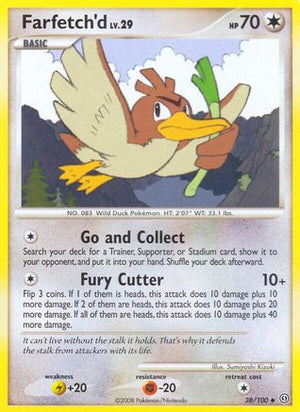 Farfetch'd 38/100 - Stormfront Reverse Holofoil - Poke-Collect