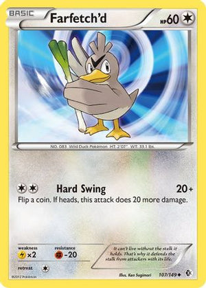 Farfetch'd 107/149 - Boundaries Crossed Reverse Holofoil - Poke-Collect