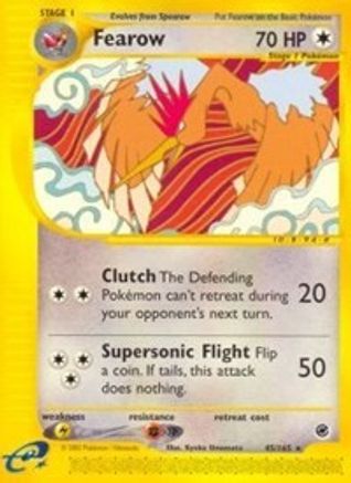 Fearow 45/165 - Expedition Base Set Reverse Holofoil - Poke-Collect