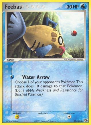 Feebas - 050/106 50/106 - Emerald Reverse Holofoil - Poke-Collect