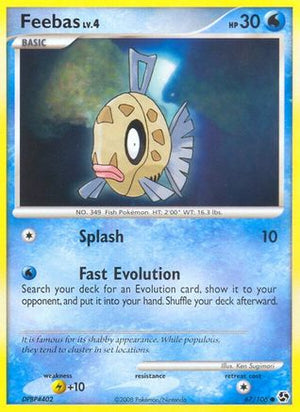 Feebas 67/106 - Great Encounters Reverse Holofoil - Poke-Collect