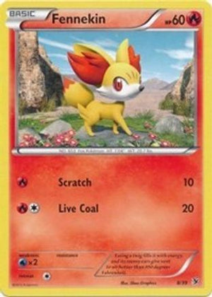 Fennekin 8/39 - Kalos Starter Set Holofoil - Poke-Collect