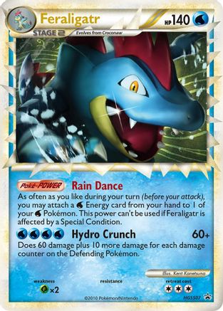 Feraligatr HGSS07/25 - HGSS Black Star Promos Holofoil - Poke-Collect