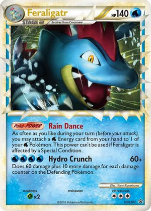 Feraligatr HGSS07/25 - HGSS Black Star Promos Holofoil - Poke-Collect
