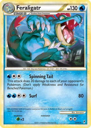 Feraligatr 25/95 - Call of Legends - Poke-Collect