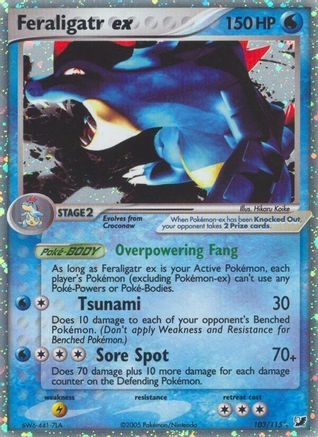 Feraligatr ex 103/115 - Unseen Forces Holofoil - Poke-Collect