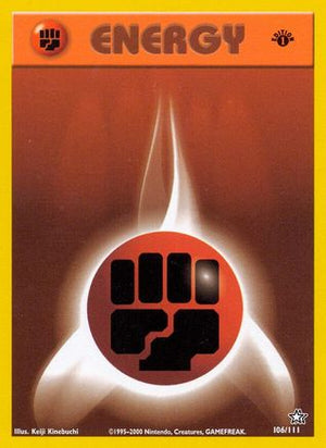 Fighting Energy 106/111 - Neo Genesis 1st Edition - Poke-Collect