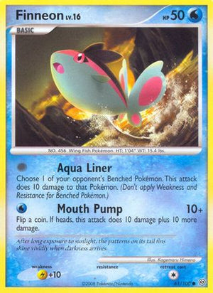 Finneon 61/100 - Stormfront Reverse Holofoil - Poke-Collect