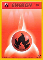 Fire Energy 128/132 - Gym Challenge 1st Edition - Poke-Collect