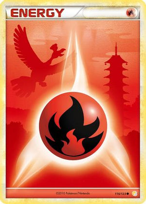 Fire Energy 116/123 - HeartGold & SoulSilver - Poke-Collect