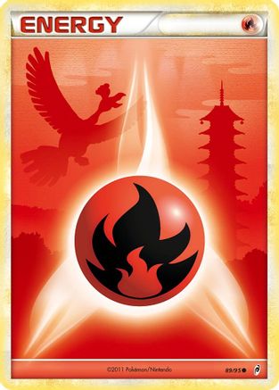 Fire Energy 89/95 - Call of Legends Holofoil - Poke-Collect