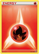 Fire Energy 106/114 - Black and White - Poke-Collect