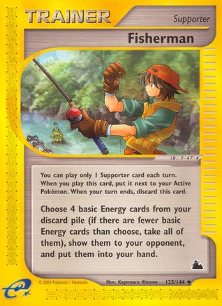 Fisherman 125/144 - Skyridge - Poke-Collect