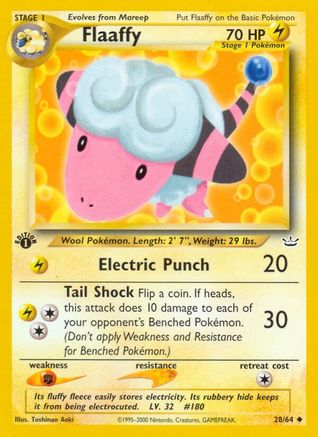Flaaffy 28/64 - Neo Revelation Unlimited - Poke-Collect