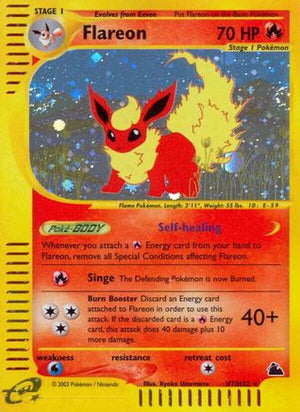 Flareon H7/144 - Skyridge Holofoil