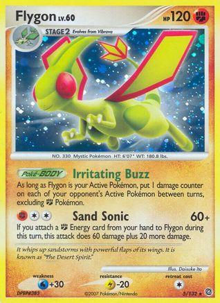 Flygon 5/132 - Secret Wonders Holofoil - Poke-Collect