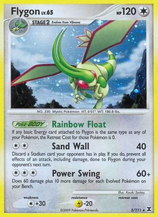 Flygon 5/111 - Rising Rivals Reverse Holofoil - Poke-Collect
