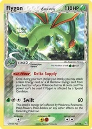 Flygon (Delta Species) 7/110 - Holon Phantoms Holofoil - Poke-Collect
