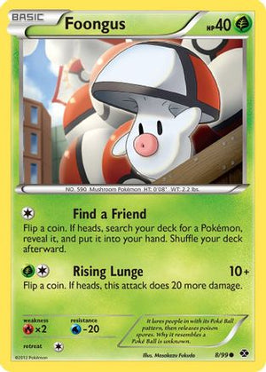 Foongus 8/99 - Next Destinies - Poke-Collect