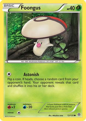 Foongus 12/135 - Plasma Storm - Poke-Collect