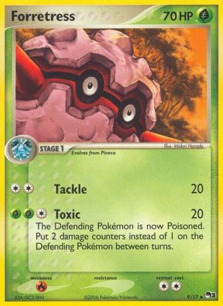 Forretress 9/17 - POP Series 3 - Poke-Collect