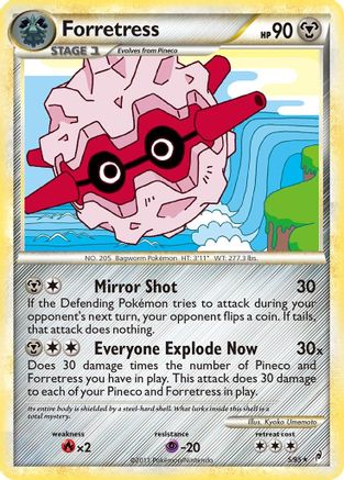 Forretress 5/95 - Call of Legends Reverse Holofoil - Poke-Collect