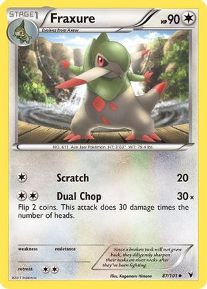 Fraxure 87/101 - Noble Victories - Poke-Collect