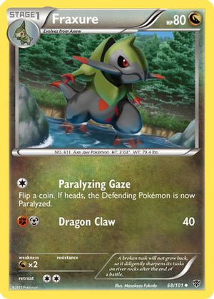 Fraxure 68/101 - Plasma Blast - Poke-Collect