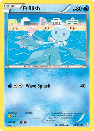Frillish 44/149 - Boundaries Crossed - Poke-Collect