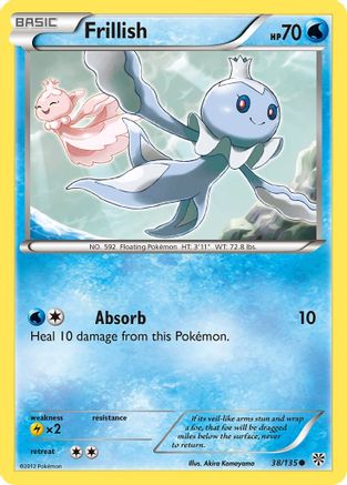 Frillish 38/135 - Plasma Storm Reverse Holofoil - Poke-Collect