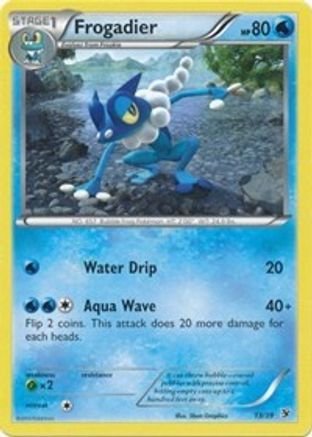 Frogadier 13/39 - Kalos Starter Set Holofoil - Poke-Collect
