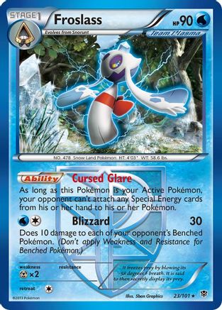 Froslass (Team Plasma) 23/101 - Plasma Blast - Poke-Collect