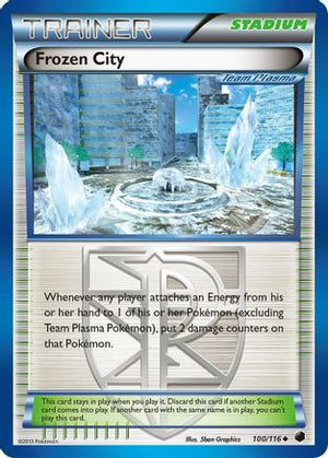 Frozen City 100/116 - Plasma Freeze Reverse Holofoil - Poke-Collect