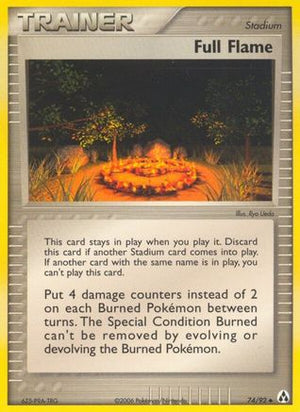 Full Flame 74/92 - Legend Maker Reverse Holofoil - Poke-Collect