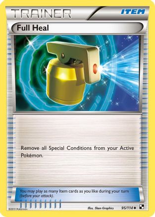 Full Heal 95/114 - Black & White Reverse Holofoil - Poke-Collect