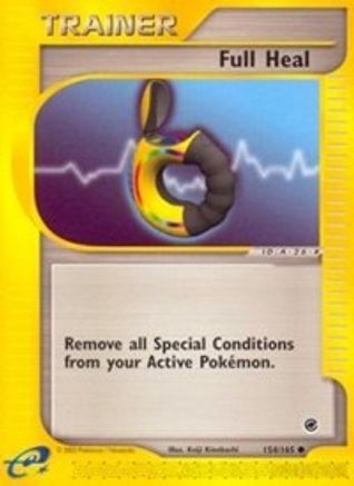 Full Heal 154/165 - Expedition Reverse Holofoil - Poke-Collect