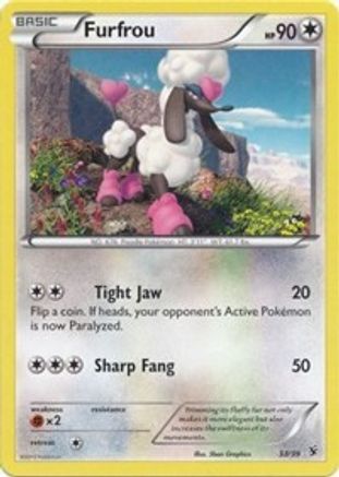 Furfrou (33) 33/39 - Kalos Starter Set - Poke-Collect