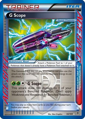 G Scope (Team Plasma) 93/101 - Plasma Blast Holofoil - Poke-Collect